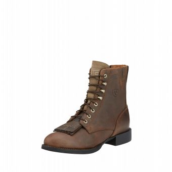 Bottes Ariat Heritage Lacer Homme - Marron Vieilli - Taille US 9 / EU 42 - NEUVES