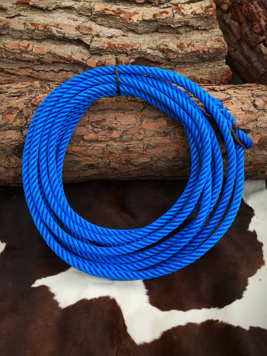 Plastic Colored Rope ( Blue ) – El Potrerito