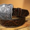 western leather belts