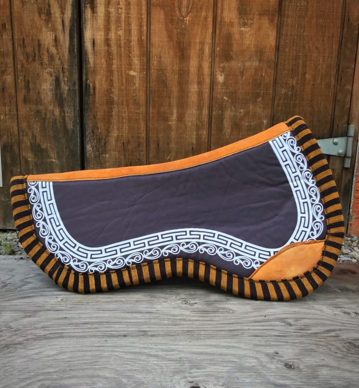 Tapis De Selle (Carona/Charra) En Laine Pour Cheval - Style