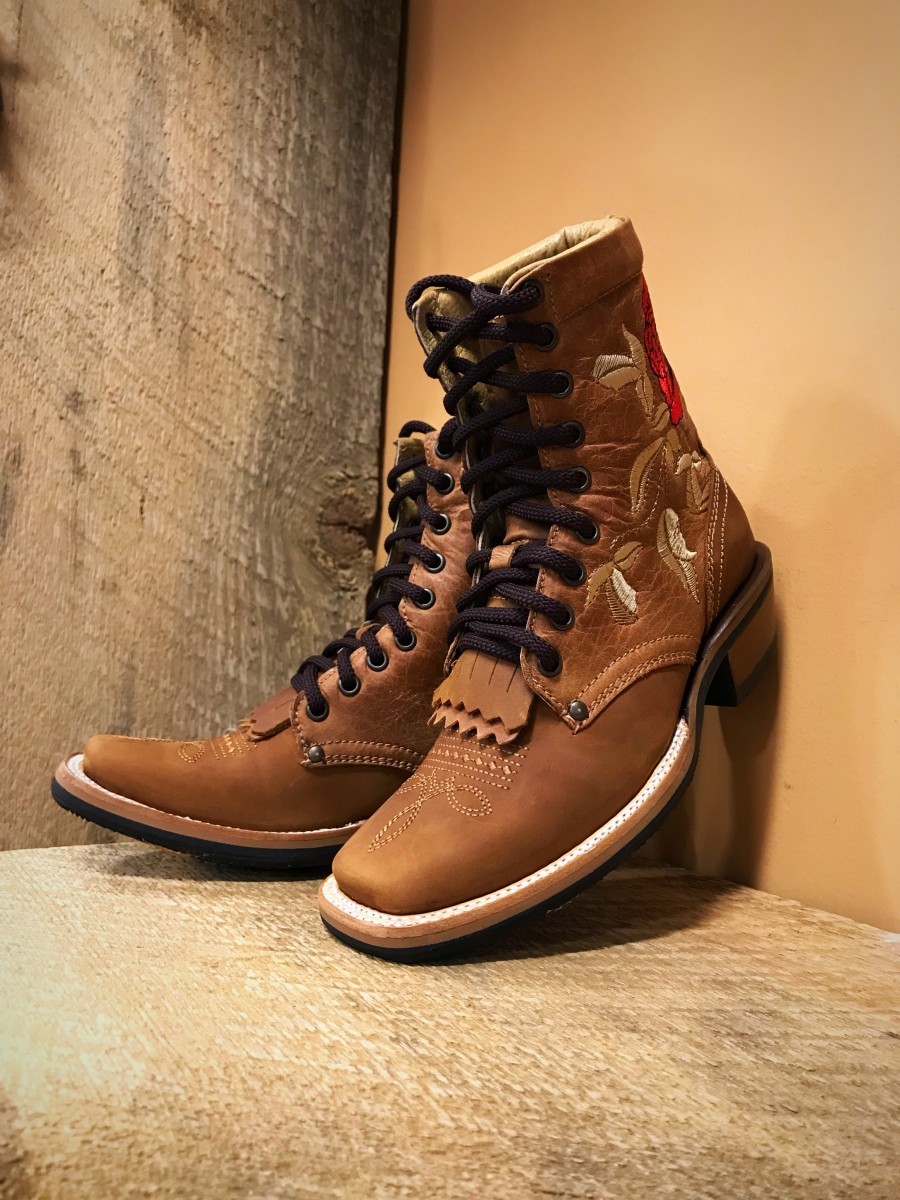 square toe lace up boots womens