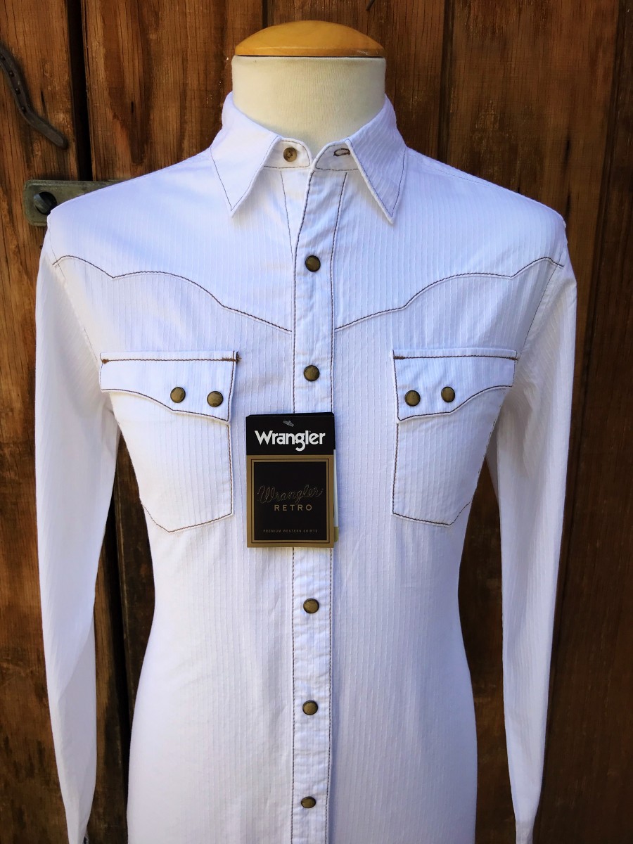 wrangler retro button up shirts