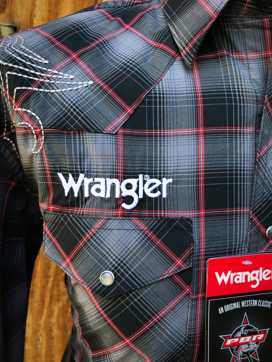 wrangler pbr rodeo shirts