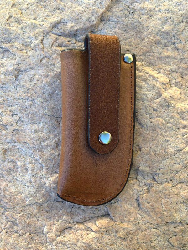 ARIAT Tooled Feather Knife Sheath ( Brown ) El Potrerito