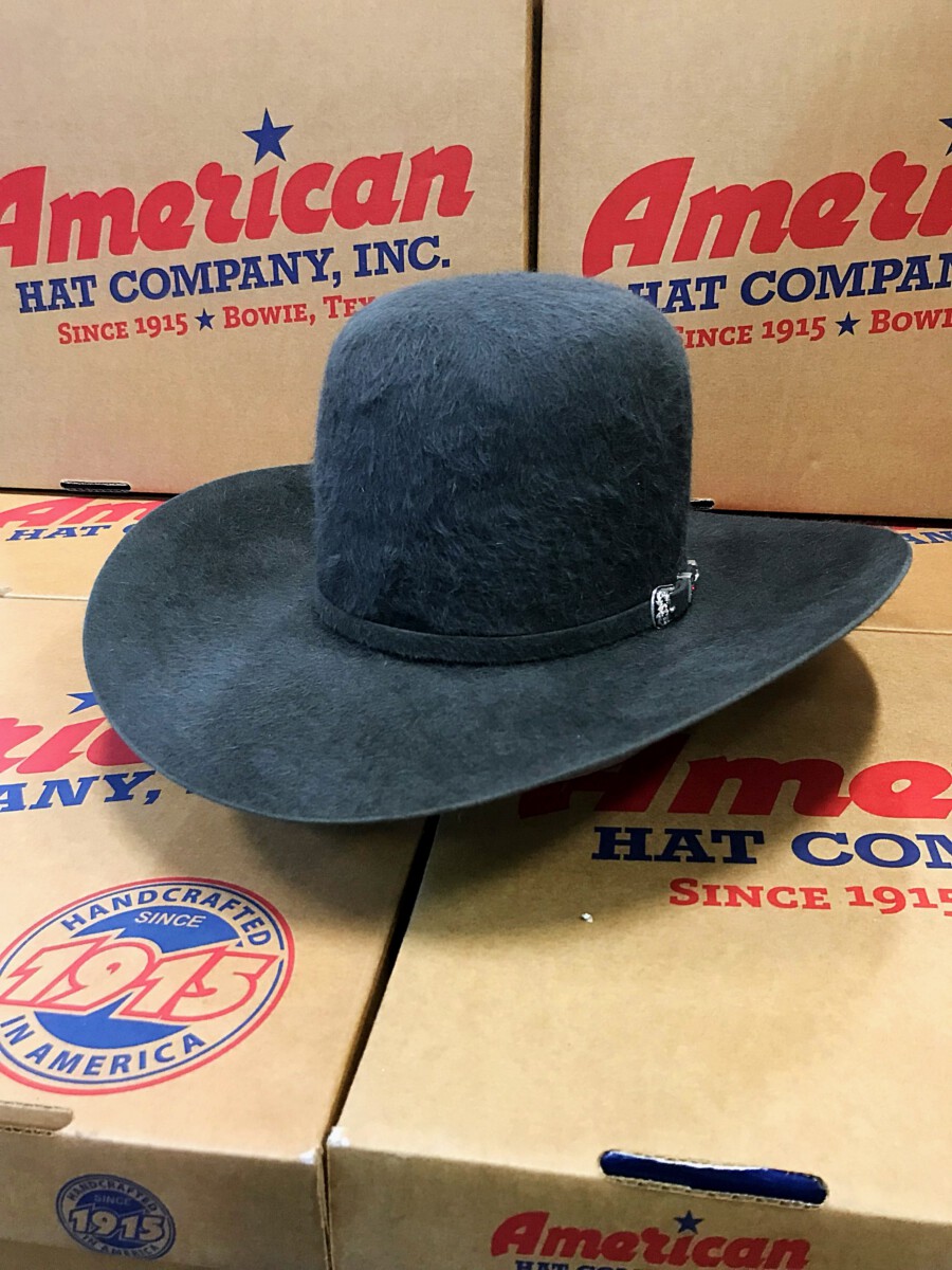 American Hat Company – Men's 20X Grizzly ( Charcoal ) – El Potrerito