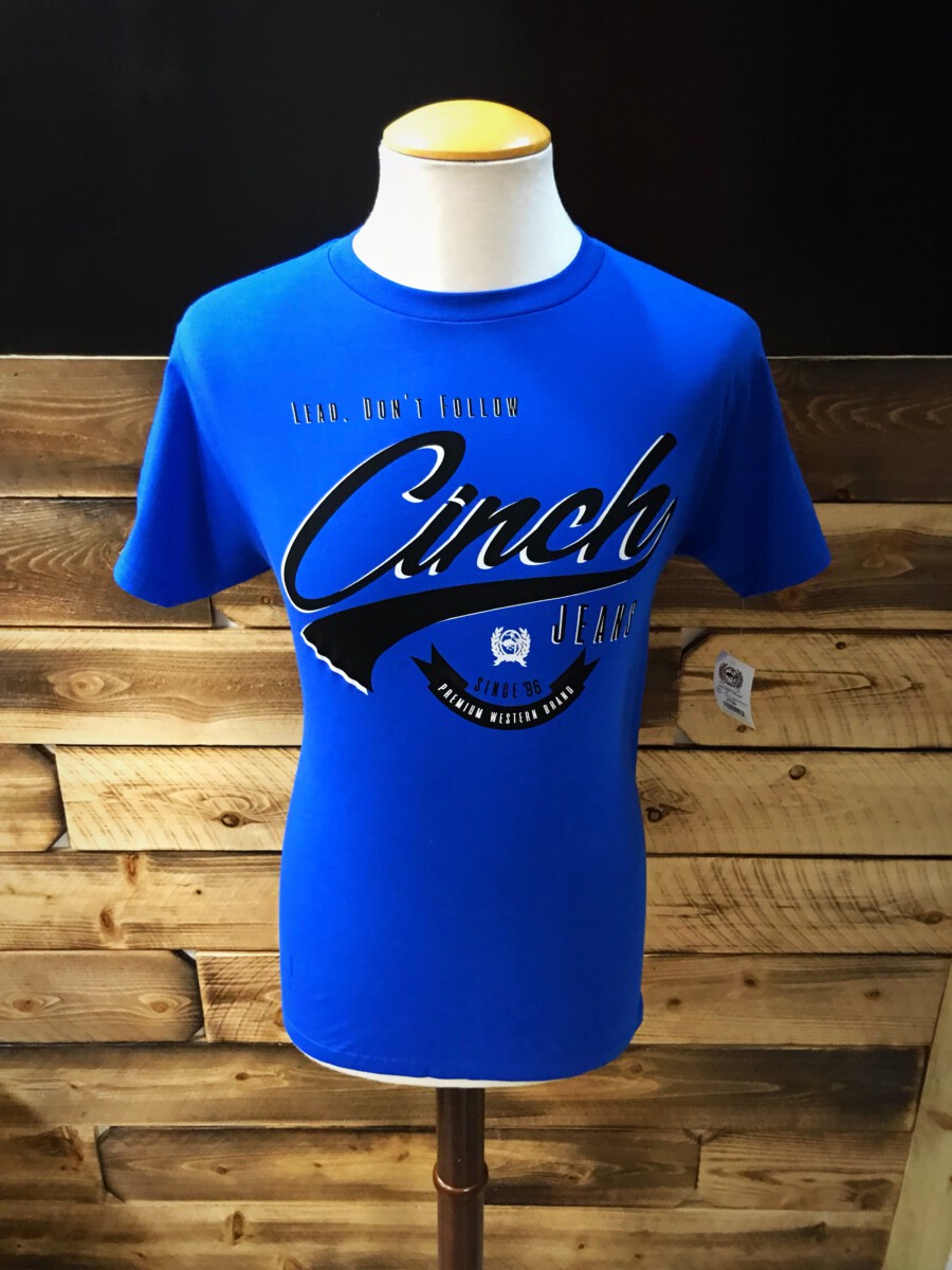 royal blue graphic tee mens