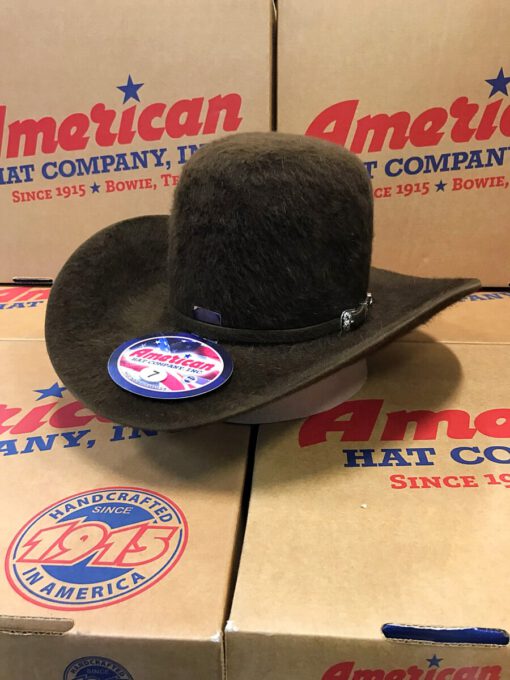 American Hat Company – Men’s 20X Grizzly ( Chocolate ) – El Potrerito