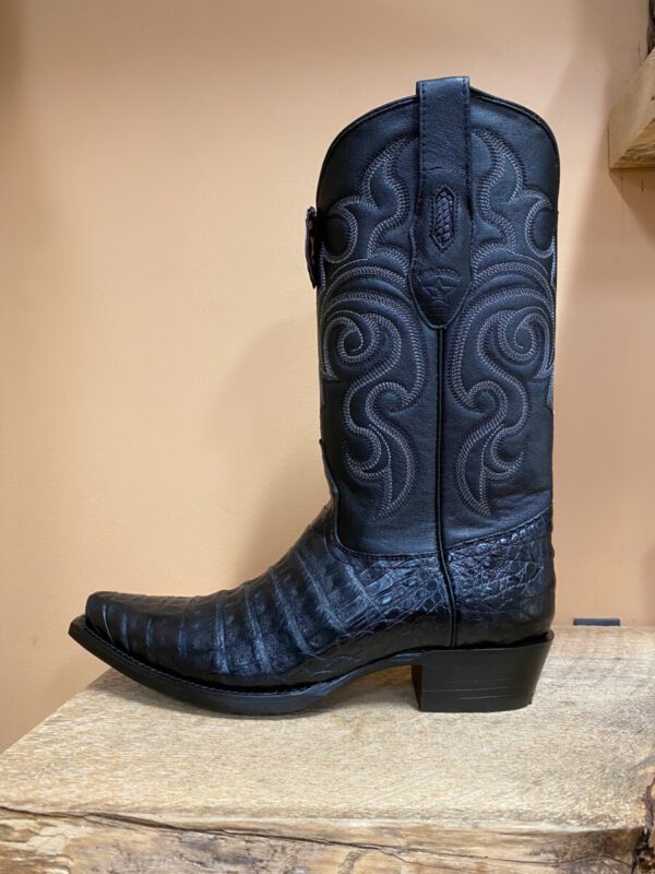 mens black snip toe cowboy boots