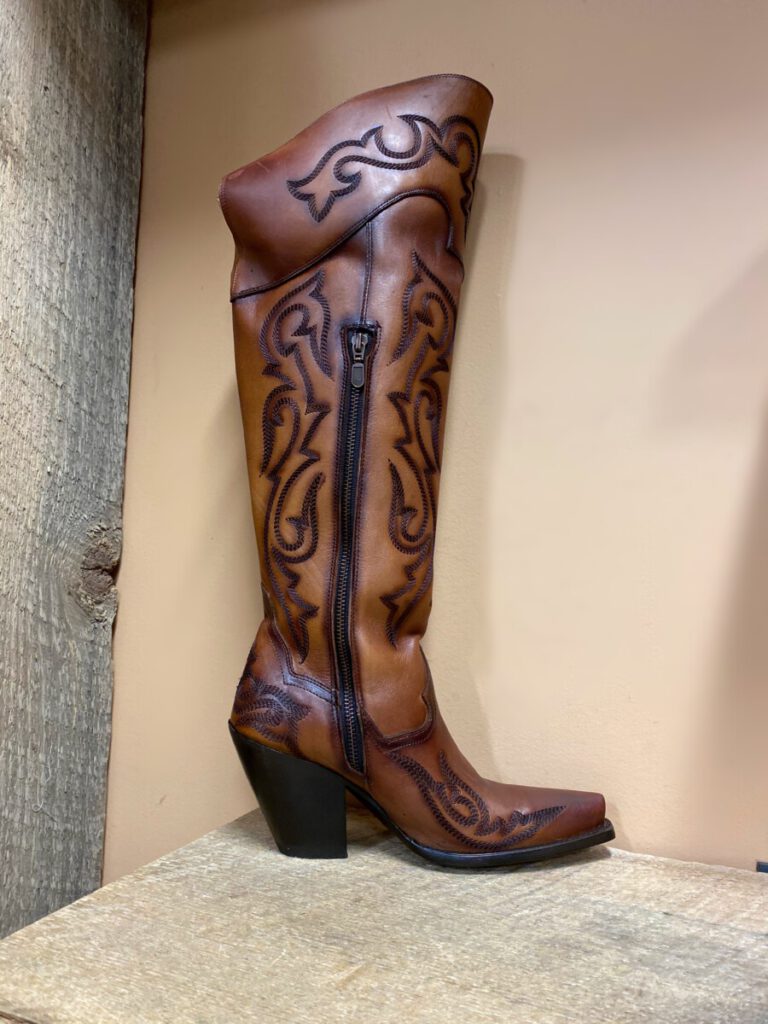 dan post jilted knee high boots