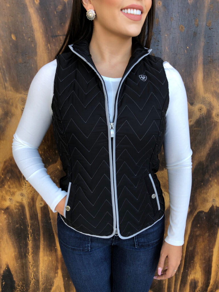 ARIAT Women’s Ashley Vest ( Black ) El Potrerito