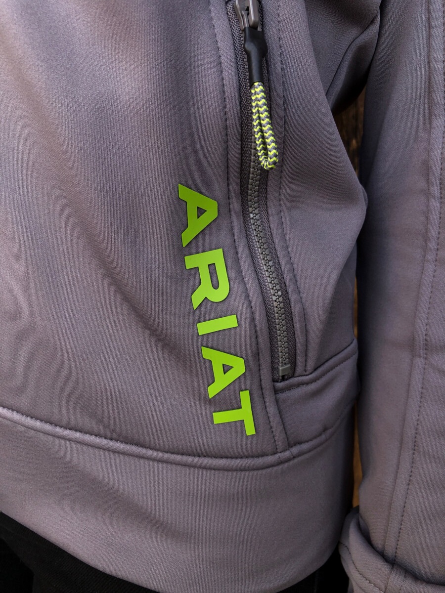 Ariat ARIAT LADIES KEATS FULL ZIP HOODIE Plum Grey XL Used 