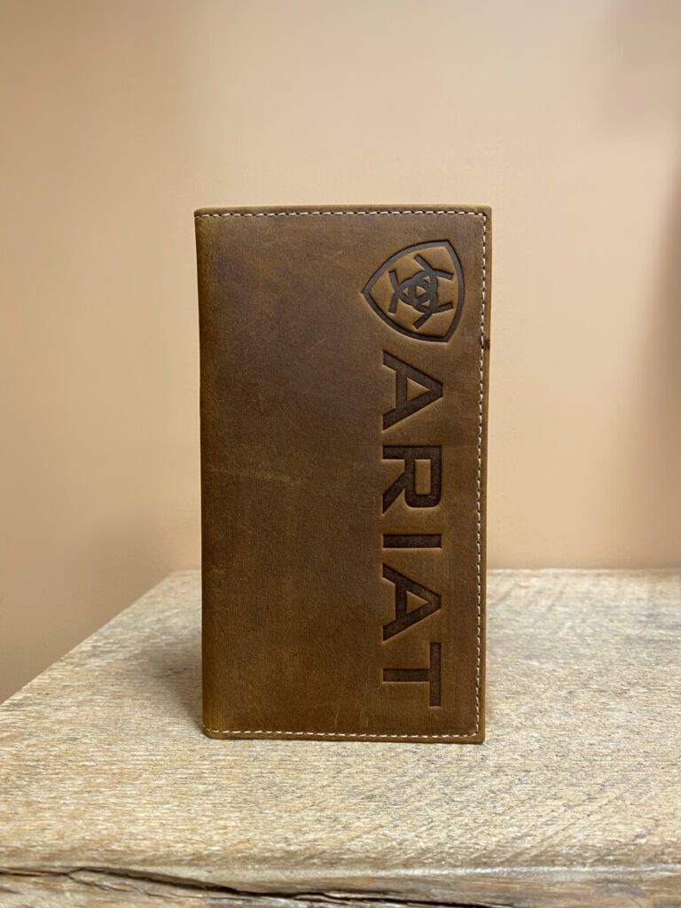 ariat boot stitched rodeo wallet