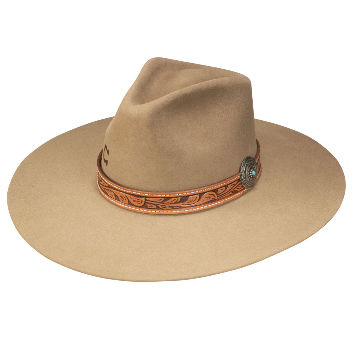 tan charlie one horse hat