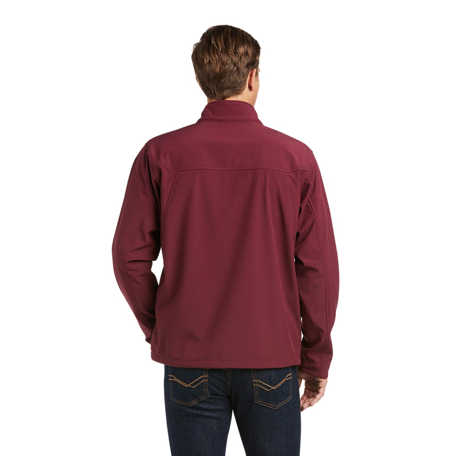 Ariat Mens New Team Softshell Jacket Windsor Wine El Potrerito