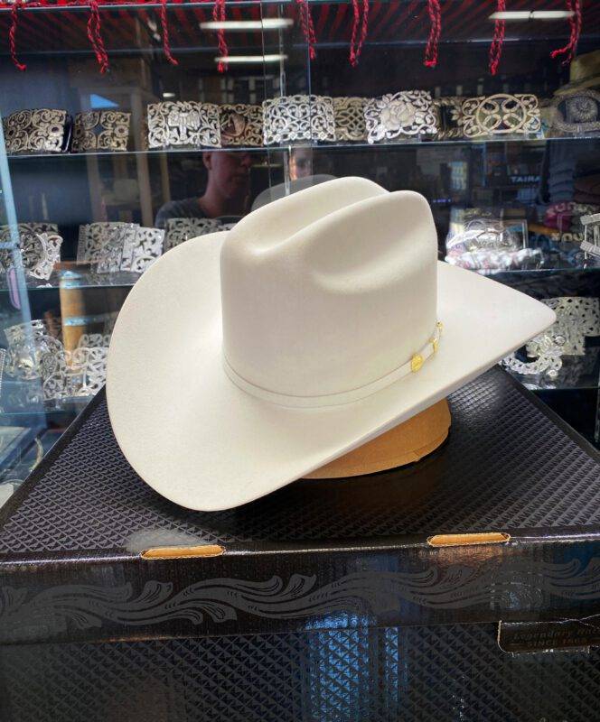 Stetson EL PRESIDENTE 100X PREMIER COWBOY HAT ( White ) El Potrerito