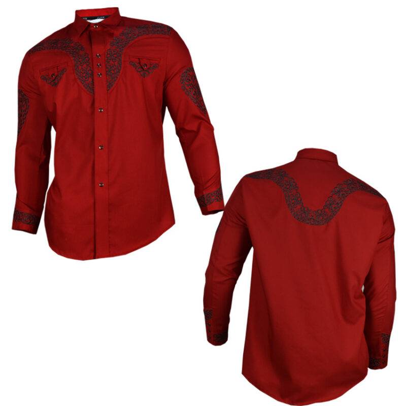 Verde Camisa Charra Mono Cruz Charro main image 0